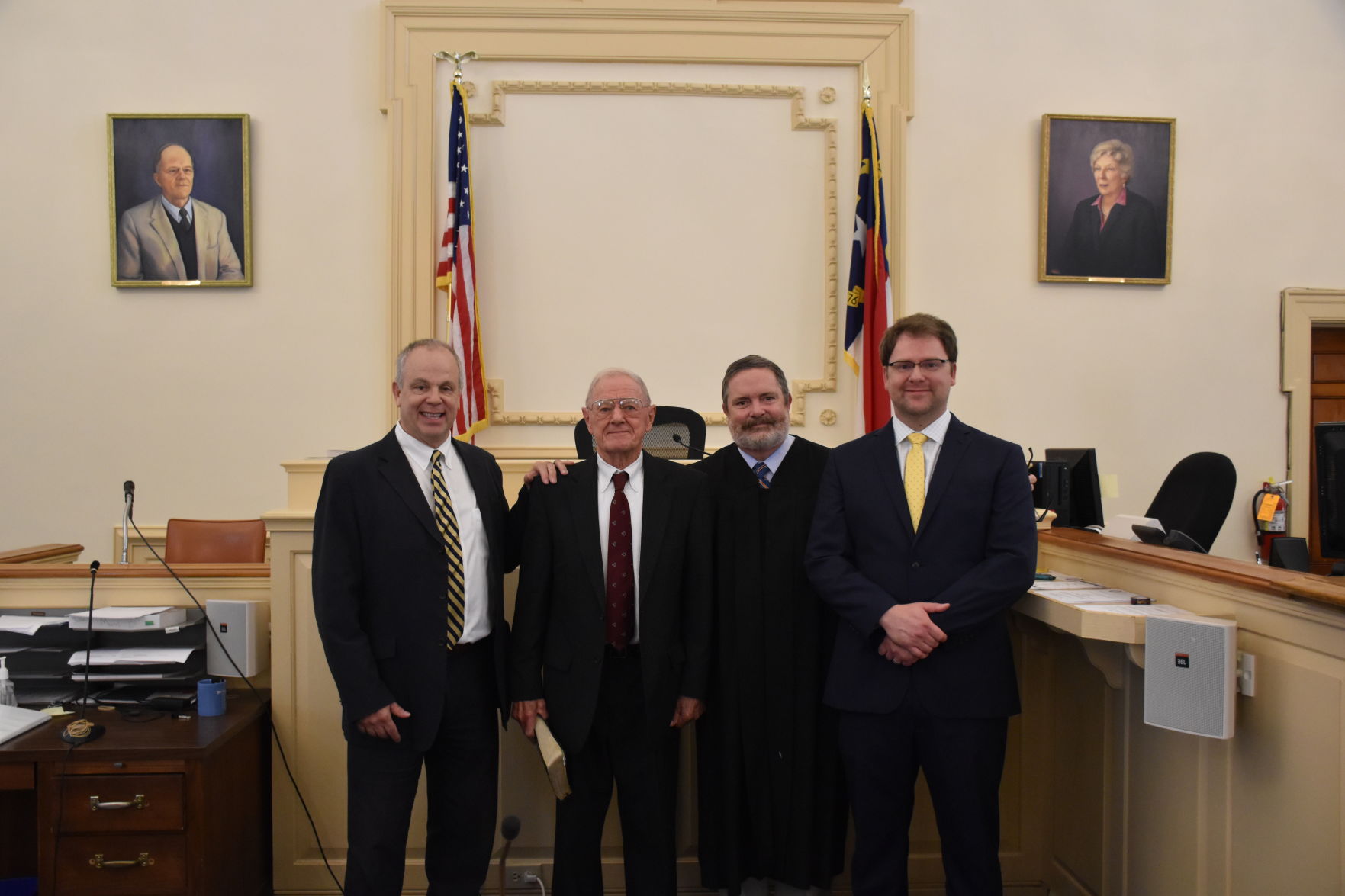 Swearing in